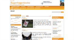 Desktop Screenshot of bugenhagen-kirche.de